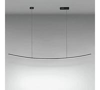 MSGIRVLZL Creative Strip Light, Plafonniers Linéaires En Alumisuspendus, Lampe À Suspension Moderne Pour Îlot De Cuisine À Led, Lampes À Atmosphère Longue Pour Salle À Manger Simple White Light-600/K/