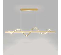 MSGIRVLZL Lampes À Suspension Linéaires À Led Modernes, Lampe À Suspension En Spirale Créative, Lampe Suspendue À Bande Métallique En Alumiavec Abat-Jour En Silicone, Éclairage Décoratif Drop Lights A