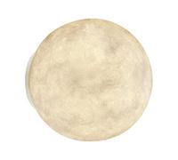 MSGIRVLZL Lampes Murales Modernes En Fibre De Résine De Type Lune, Veilleuse Décorative De Chambre D'Enfant Minimaliste, Luminaires E27 Pour Salon De Chevet Balcon Hôtel Bar Cafés