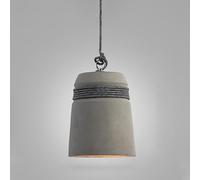 MSGIRVLZL Lampes Suspendues Créatives En Ciment, Lustres Cylindriques En Terrazzo Avec Kit De Corde Décorative, Luminaire Suspendu Pour Îlot De Cuisine Minimaliste, Lampes Suspendues Nordiques Moderne