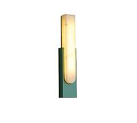 MSGIRVLZL North American Iron Wall Sconces Led Retro Farmhouse Resin Wall Light Ind Plug-in Spotlight Suitable for Hallway, Loft, Passage, Decorative Clamps Lumina/Vert