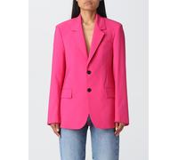 Msgm blazer in stretch wool - Size: 42 - female
