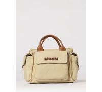 MSGM Kids Utility Bag in Cotton Canvas with Logo - Size: OS - unisex