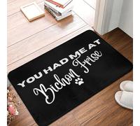 MSHEEFG Curacao Caribbean Coastline Anti-slip Doormat Floor Mat Water oil proof Carpet Rug for Kitchen Entrance Home Bedroom Footpad Mat 40 * 60 CM