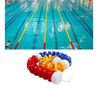 MSHGSKU 2/4/6/8/10 M Long Pool Shallow End Divider, Safety Rope and Float Kit for Indoor Outdoor Swimming Pools, Dividing Dangerous Area Buoy Lines (Size : 5m/16.4ft)