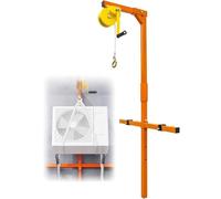 MSHGSKU Air Conditioner Lifting Bracket with Winch for Easy Installation and Heavy-Duty Mounting, Durable Solution for Outdoor AC Setup