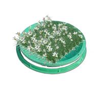MSHGSKU Round and Square Composite Resin Manhole Covers & Frames Weatherproof Invisible Grass Design Easy Maintenance 80 x 80 cm Perfect for Outdoor Use