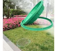 MSHGSKU Septic Tank Well Covers, Invisible Resin Manhole Cover & Frame Round Septic Tank Lid 40-100 cm Lawn Garden Inspection Cover Sewage System(500 mm)