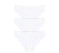 MSHLQ Soft And Comfortable Pure Cotton Panties, Sexy Women'S Briefs In 8 Solid Colors-101A20-S-3Pcs Panties -101A20 3pcs-S