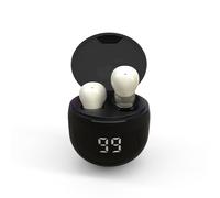 MSHUKCOE SK18 Ultra Small in-Ear Headset Wireless Invisible Smallest Bluetooth Earbuds for Sleep Comfortable with Mic and Fitable for All Type Ears Stereo Sound Earphones IPX5 Waterproof（Khaki）