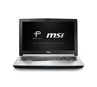MSI 15.6-Inch PE60 6QE Prestige Notebook (Silver) - (Intel Core i7-6700HQ 2.6 GHz, 8 GB RAM, 1 TB Storage, Windows 10 Pro)