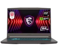 msi 15.6" Thin A15 Gaming Laptop, 16GB DDR5, 512GB SSD, Full HD Display, NVIDIA GeForce RTX 4050, AMD Ryzen 5 7535HS, Wi-Fi 6, Backlit Keyboard, Webcam, Bluetooth, Windows 11 Pro, Black