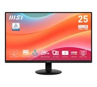 MSI PRO MP252L 24.5-Inch FHD Office Monitor - 1920 x 1080 IPS Panel, 4-Sided Frameless, 100 Hz Refresh Rate, Eye-Friendly Screen, Tilt-Adjustable - HDMI™ 1.4b, DP (1.2a)
