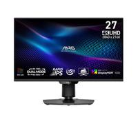 MS MAG 274UPDF E16M 27-Inch 4K UHD Gaming Monitor, 3840 x 2160 Rapid IPS, 0.5ms, DisplayHDR 1000, Mini-LED, Dual-Mode, HDMI 2.1, DP 1.4a, USB C (15WPD), Tilt/Height Adjustable, Black