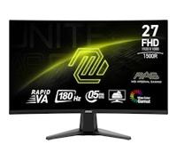 MSI 27" MAG 27C6F 1920x1080 180Hz 0.5ms Rapid VA A-Sync Curved Widescreen Gaming Monitor