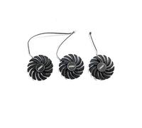 MSI 3060 3060Ti 3070 3080 3080Ti 3090 RTX VENTUS 3X OC Replacement Fan for MSI Graphics Cards, Air Cooling, 85mm, 12V, 4-Pin Graphics Card Cooler, VGA Card Replacement GPU Fan (Full Set (A+B+C))