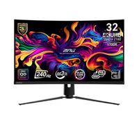 MSI MPG 321CURX QD-OLED computer monitor 80 cm (31.5") 3840 x 2160 pixels 4K Ultra HD Black