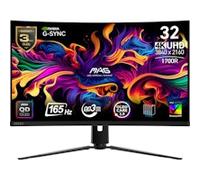 MSI MAG 321CUP QD-OLED computer monitor 80 cm (31.5") 3840 x 2160 pixels 4K Ultra HD Black