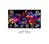 MSI MPG 321URXW QD-OLED 31.5 Inch 4K UHD Gaming Monitor - 3840 x 2160 Quantum Dot OLED Panel, 240Hz / 0.03ms, 99% DCI-P3, ΔE≤2, DisplayHDR True Black 400, KVM, RGB - DP 1.4a, HDMI 2.1, USB Type-C