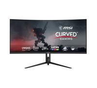 MSI MAG 342CQR E2 34 Inch UWQHD Curved Gaming Monitor - 1500R 3440 x 1440 VA Panel, 180 Hz / 1ms (MPRT), Adaptive Sync - DP 1.4a, HDMI 2.0b CEC