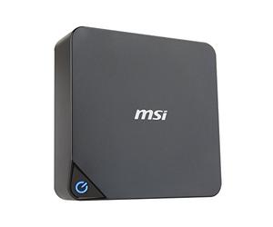 MSI 936-B14211-033 Desktop PC Intel Celeron KABYLAKE-U i3-7100U Processor, Intel HD Graphics, Black