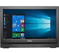 MSI 9S6-AA7811-025 Pro 20T 6M-025DE All-in-One Desktop PC (Intel Core i3-6100, 128GB Hard Drive, 4GB RAM, HD Graphics, Win 10 Pro, 50.8 cm (20 Inches) Black