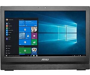 MSI 9S6-AA7811-025 Pro 20T 6M-025DE All-in-One Desktop PC (Intel Core i3-6100, 128GB Hard Drive, 4GB RAM, HD Graphics, Win 10 Pro, 50.8 cm (20 Inches) Black