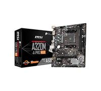 MSI A320M-A PRO MAX Motherboard 'mATX, AM4, DDR4, LAN, USB 3.2 Gen1, M.2, DVI-D, HDMI, 32M BIOS ROM,AMD RYZEN 1st, 2nd and 3rd Gen Ready'