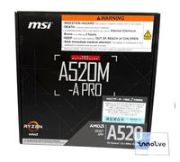 MSI A520M-A PRO motherboard AMD A520 Socket AM4 micro ATX