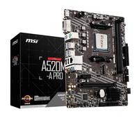MSI A520M-A PRO, AMD AM4 MOTHERBOARD CPU Bundle