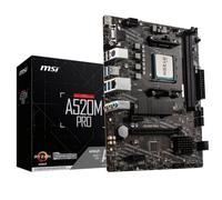 MSI A520M PRO, AMD AM4 MOTHERBOARD CPU Bundle