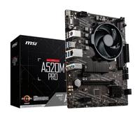 MSI A520M PRO AMD Ryzen 7 5700X Motherboard CPU Bundle