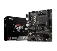MSI A520M PRO motherboard AMD A520 Socket AM4 micro ATX