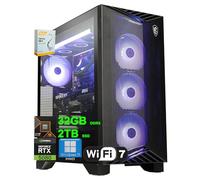 msi Aegis ZS2 Gaming Desktop | AMD 12-core Zen 5 Ryzen 9 9900X | 32GB DDR5 2TB SSD | GeForce RTX 5080 DLSS 4 | 360mm Liquid Cooler 850W 80+ Gold PSU Support HDD Win11 Pro w/DLCA Accessory