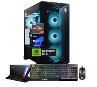 MSI Aegis ZS2 RTX 5070 Pro Gaming Desktop, AMD Ryzen 7 9700X(Intel i9-14900F), NVIDIA RTX 5070, Liquid RGB Cooler, 64GB DDR5 RAM, 2TB SSD, RGB Backlit KB, Wi-Fi 7, Bundle with SL660 512GB Portable SSD