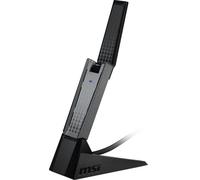 MSI AX1800 WiFi USB Adapter, WiFi 6, MU-MIMO, 802.11ax Dual-Band Gigabit Wireless, Plug and Play, High Speed Long Range USB Gaming Adapter