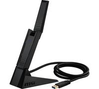 MSI AXE5400 WiFi 6E TriBand USB Adapter WLAN up to 5400 Mbps 6GHz, 5GHz, 2.4...