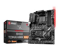 MSI B450 TOMAHAWK MAX Motherboard 'ATX, AM4, DDR4, LAN, USB 3.2 Gen2, Type-C, M.2, RGB Mystic Light Sync, HDMI, DVI-D, AMD Ryzen 1ST, 2ND and 3RD Gen Ready'