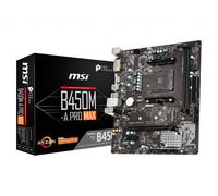 MSI B450M-A PRO MAX motherboard AMD B450 Socket AM4 micro ATX