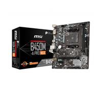 MSI B450M-A PRO MAX motherboard Socket AM4 Micro ATX AMD B450