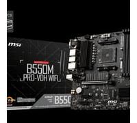 MSI B550M PRO-VDH WIFI motherboard AMD B550 Socket AM4 micro ATX