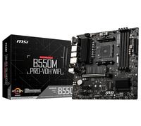 MSI B550M PRO-VDH WIFI motherboard AMD B550 Socket AM4 micro ATX