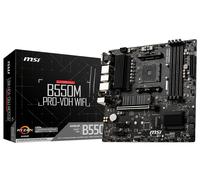 MSI B550M PRO-VDH WIFI motherboard AMD B550 Socket AM4 micro ATX