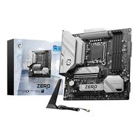 MSI B760M PROJECT ZERO Intel LGA 1700 Back-Connect WIFI 6E MicroATX Motherboard