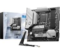 MSI B760M Project Zero Gaming Motherboard (Support 14th/13th/12th Gen Intel Processors, LGA 1700, DDR5, PCIe 5.0, M.2 Slots, 2.5Gbps LAN, USB 3.2 Gen2, HDMI/DP, Wi-Fi 6E, Bluetooth 5.3, mATX)