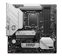 MSI B760M PROJECT ZERO Intel LGA 1700 Back-Connect WIFI 6E MicroATX Motherboard