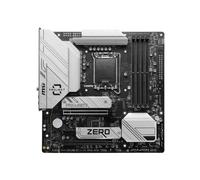 MSI B760M PROJECT ZERO Intel LGA 1700 Back-Connect WIFI 6E MicroATX Motherboard