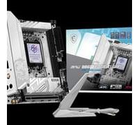 MSI MPG B860I EDGE TI WIFI Motherboard, Mini-ITX - Supports Intel Core Ultra Processors (Series 2), LGA 1851-110A SPS VRM, DDR5 Memory Boost (8600+ MT/s OC), PCIe 5.0 x16, M.2 Gen5, Wi-Fi 7, 5G LAN