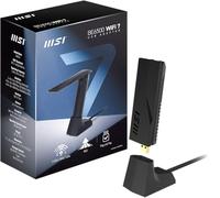MSI BE6500 WiFi7 USB Stick - Dongle interface cards/adapter USB 3.2 Gen 1 (3.1 Gen 1)