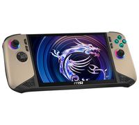 MSI Claw 8 AI+ Laptop Gaming Computer, 8" FHD+ 120Hz Display, Intel Core Ultra 7 258V Processor, 32GB RAM, 1TB SSD, Intel Arc Graphics, Windows 11 Home, Black/Sandstorm, A2VM-015